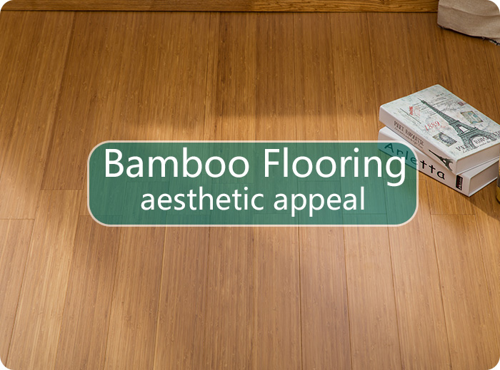 horizontal carbonized bamboo flooring